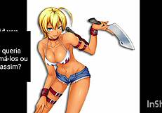 Ikuno Mito Humiliates You In Kitchen With Jerk Off Instructions!