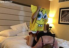 Does Spongebob Fuck The Hot Milf Trans Woman?