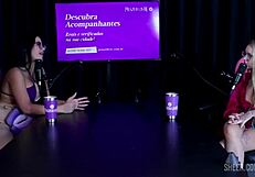 Watch Tiffany Rocha's Glamour Casting Compilation On Sheer Red