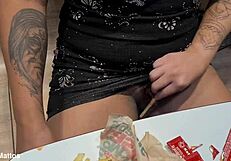 lunch turns wild with naked wives at mcdrive begging security for public fun