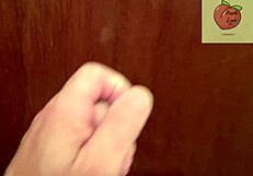 Stepmom walks in on stepson jerking with her panties nearby