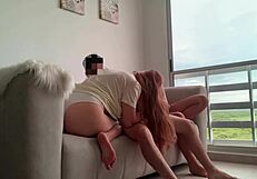 Mi Mejor Amiga Y Su Hermanastra Me Invitan A Ver Una Película En Su Casa No Sabía Que Les Gustaba Compartir Polla