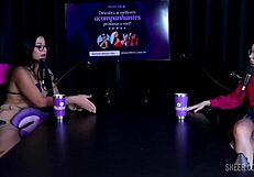 Watch Tiffany Rocha's Glamour Casting Compilation On Sheer Red