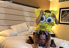 Does Spongebob Fuck The Hot Milf Trans Woman?