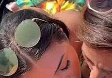 Me and my friend craved cock and cum, so we hunted while our husbands drank