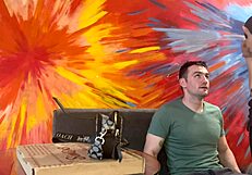 Hot latina fucks white pizza delivery guy