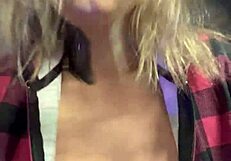 Almost expelled from gym for bouncing hard tits