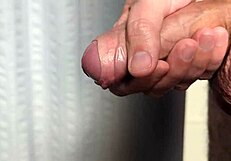 Cumshot In Morning Light!