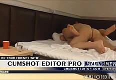 amateur wife spreads legs for intimate moment