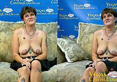 she gets her ass fucked hard in vegas casting