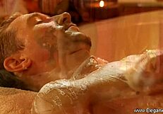 Stunning Blonde Milf Gets Erotic Massage in HD