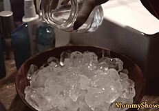 Amazing stepmom dominates cute teen with strapon