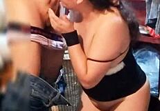 OMG! Neighbor Caught Me Dressing and Licked Me!