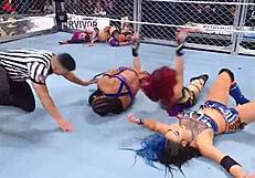 Wargames feminina survivor series 2022 detailed match highlights
