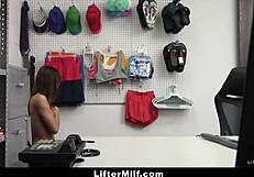 i-i strip searched the shoplifting milf