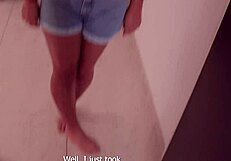 The unfaithful Colombian Latina cheats on her husband by fucking her neighbor for the first time, leading to a creampie.