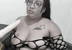 my mother-in-law in glamour lingerie sucked him until he came