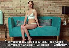 Stunning Teen 18+ Fingers Tight Vagina to Intense Climax