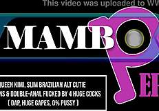 my fav queen kimi's huge gapes n monster cock