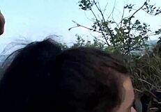 i get fucked in woods by two horny strangers as neglected brunette milf