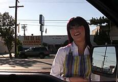 Slutty Brunette Gets Deepthroat And Facial Cumshot