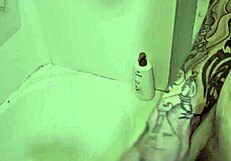 Rubing My Cock In And Out Of The Shower