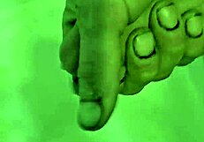 Rubing My Cock In And Out Of The Shower