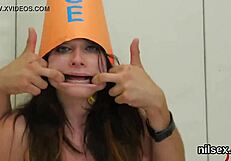 flirty girl was taken in anal asylum for uninhibited therapy.