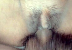 Pretty girl with big pussy fucks ass and pussy in quickie