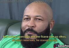 My husband wanted me cuckolded with big cock interracial fucking in lingerie