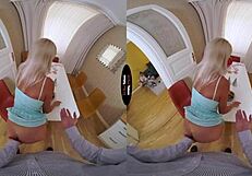 virtual taboo celebration with blowjob and handjob