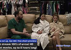 Behind Scenes: Dr. Tampa's Latex Physical with Jasmine Rose