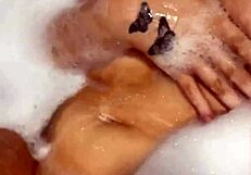 Horny British Teen Masturbates in Shower