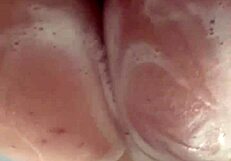 Horny British Teen Masturbates in Shower