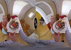 virtual taboo celebration with blowjob and handjob