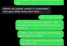 sexting emasculating my sissy bitch with humiliation