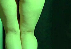 College babes bounce big ass in soapy shower