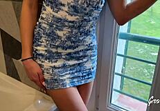 i'm sally, a milf goddess, loving jade licking my big tits and pussy with toys in web chat