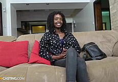 African casting: lick her ass and dick her pussy?