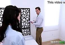 Stepdaddy Takes Her Virginity with Big Ass Teen