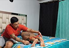 18 year old morena wants butt massage then sex