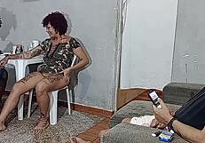 I Couldn't Resist Hot Cock While Getting Tattooed