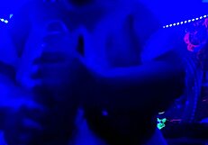 blue light special on curvy beauties