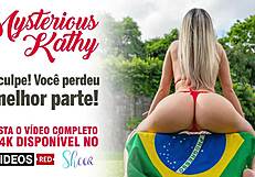 bunduda brasileira masturbates, oils up her ass and pussy on red - mysteriouskathy.