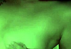 Latina brunette shakes with orgasm from intense pussy licking