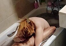 Wet Mature Tits and Pussy in Steamy Bathroom Betrayal