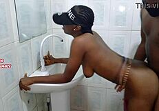 hot ebony tight pussy in homemade porn