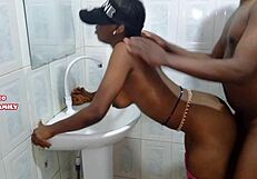 hot ebony tight pussy in homemade porn