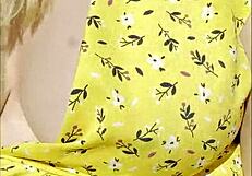 Wifey subtly flashing tits while driving.