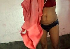 Desi step sister, ride me hard while parents away!